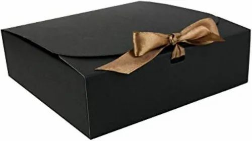 Black Wooden Gift Box - Color: Black(Base)