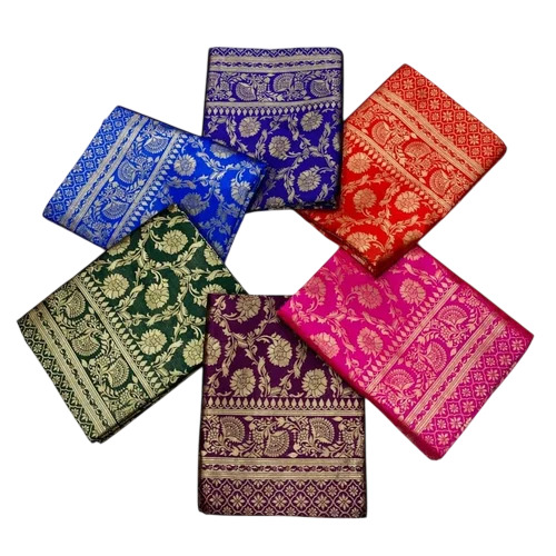 Embroidered Banarasi Jacquard Saree