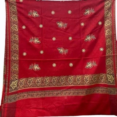 Ladies Red Woolen Shawl