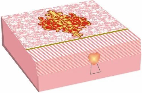 Pink Decorative Wooden Gift Box