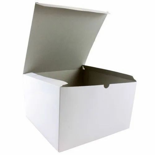 White Cake Box