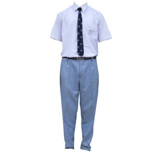 Boys School Uniforms - Durable Fabric, All Sizes, Multicolor | Breathable, Skin Friendly, Washable, Short Sleeves