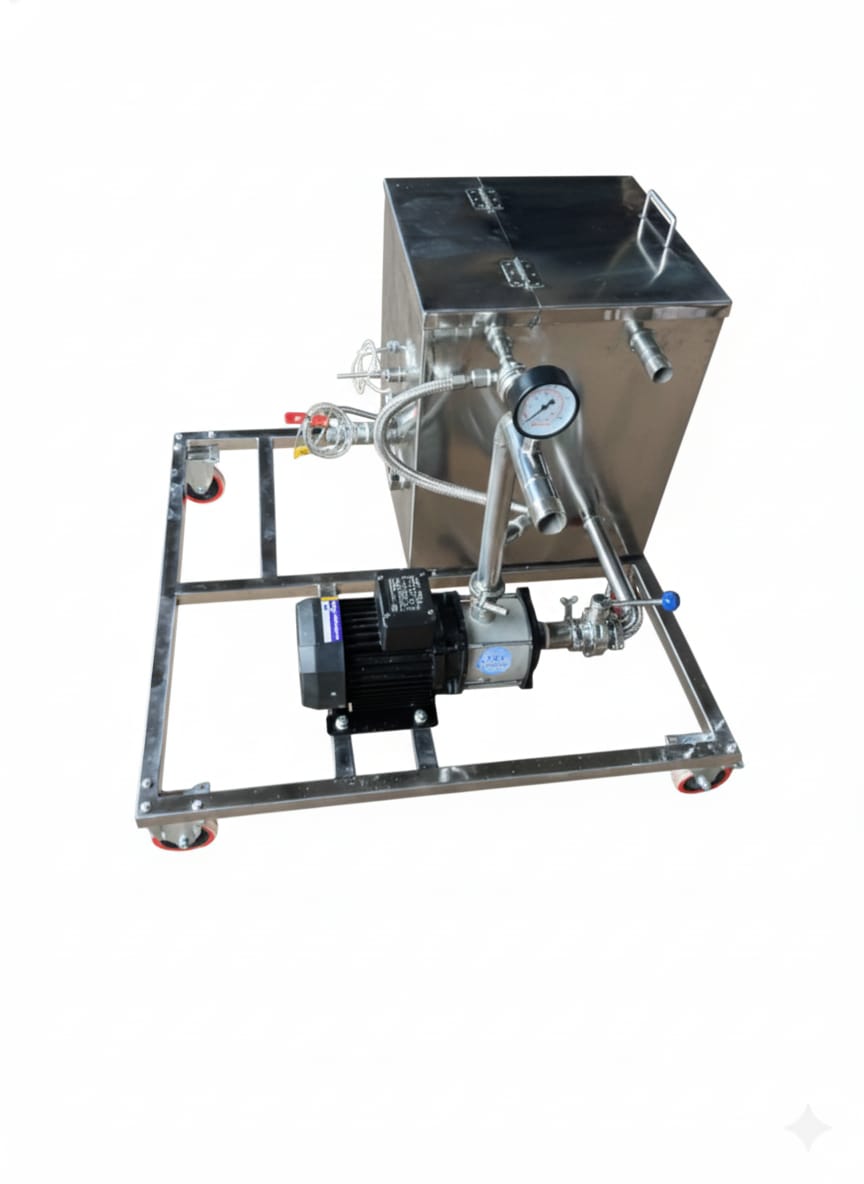 Descaling Machine 100 Liter - Color: Silver
