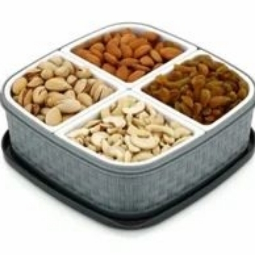 Plastic Dry Fruit Box, Box Capacity: 500 gms