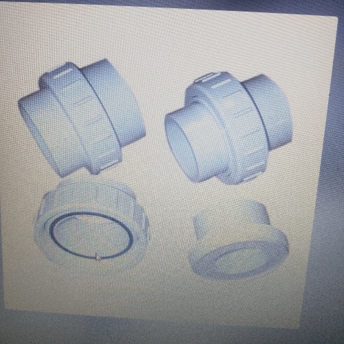 Plastic moulded components