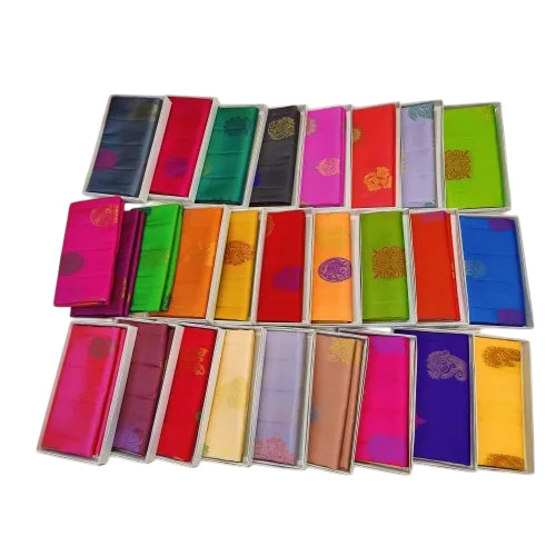 Uppada Pattu Fancy Sarees - Silk 6.6m, Multicolor Printed Pattern | Vibrant Festive Wear, Matching Pattu Blouse