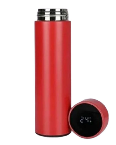 500ml Red Temperature Water Bottle