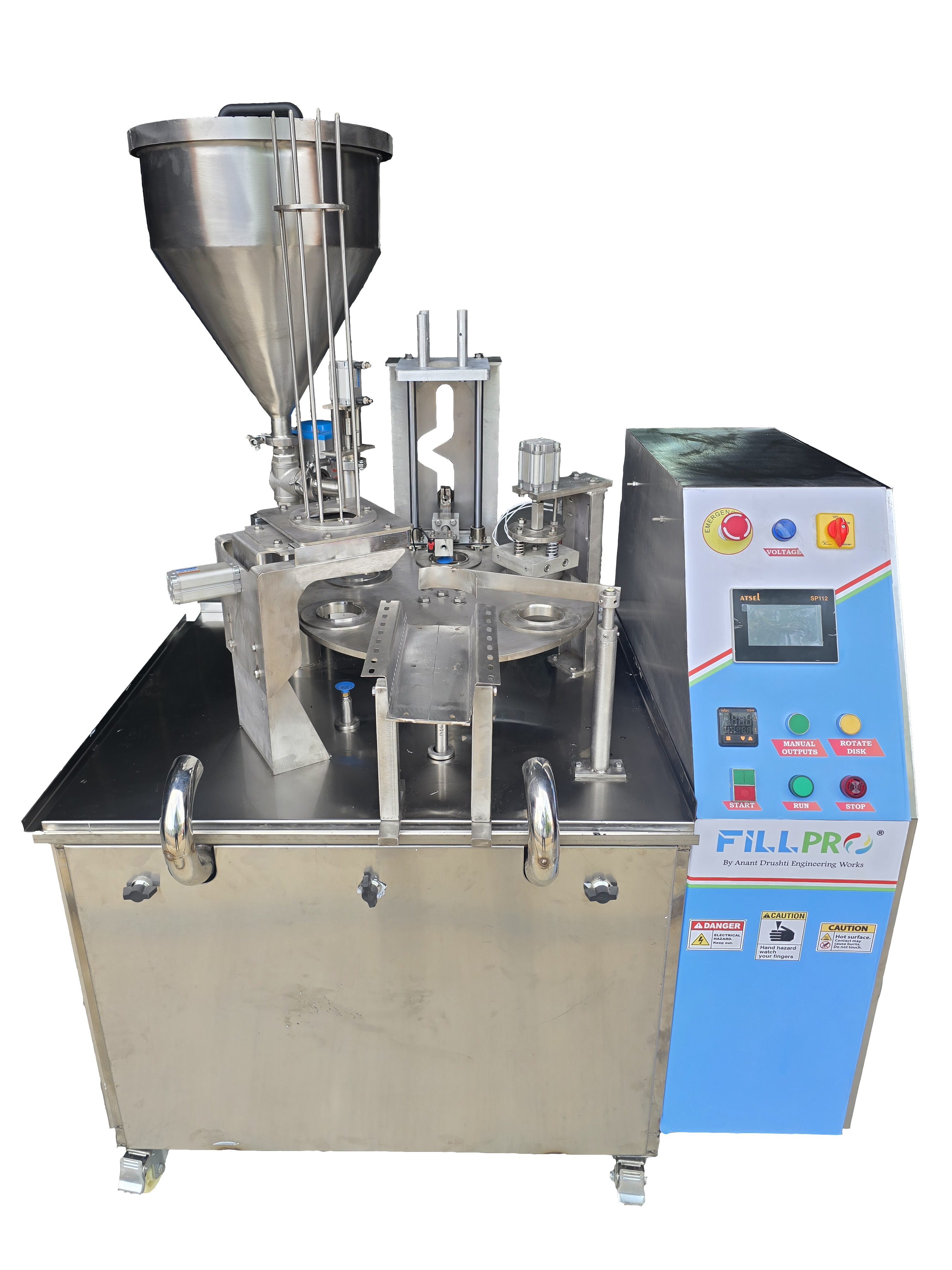 Automatic Cup Filling And Sealing Machine