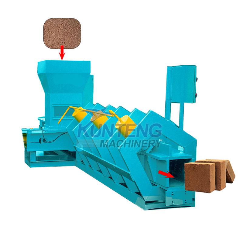 Coco Peat Brick Making Machine