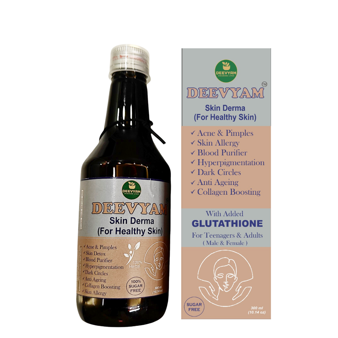Deevyam Ayurvedic Skin Syrup 300 Ml - Age Group: Suitable For All Ages