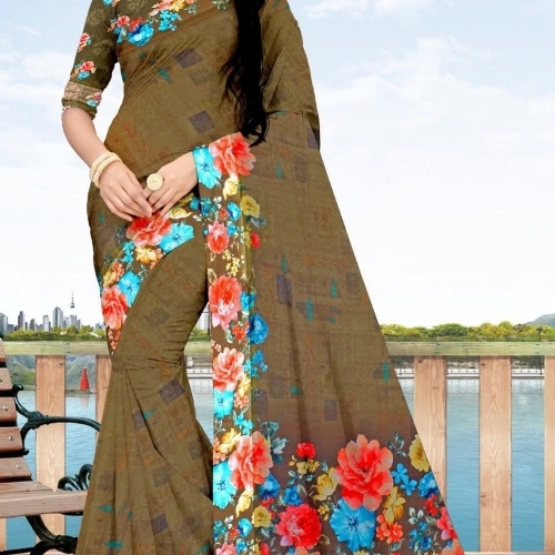 Mahendi Dign Saree