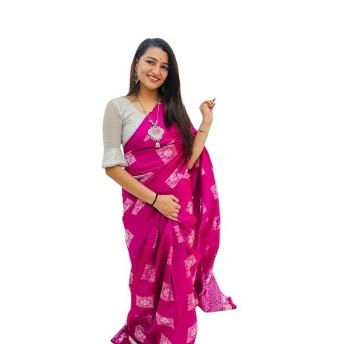 Banarasi Jacquard Silk Saree