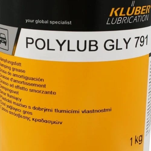 Kluber Polylub Gly 801 Lubricant - 1 kg Bottle, White Color | Industrial Use, Heavy Vehicle & Scooter