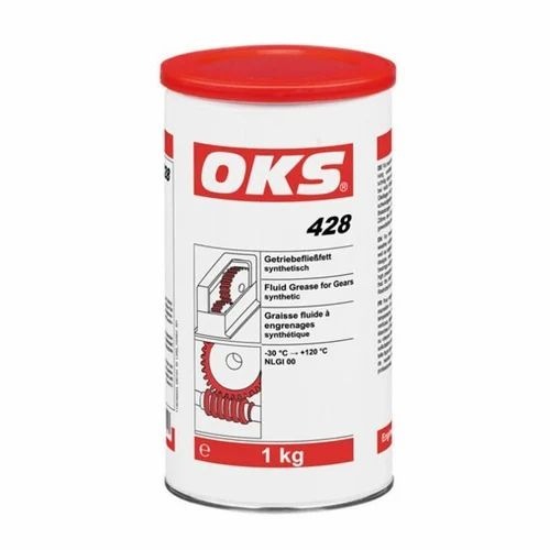 Oks 1105 Insulating Paste - 1 Kg Can, White Color | Oks 428 Fluid Grease for Gears
