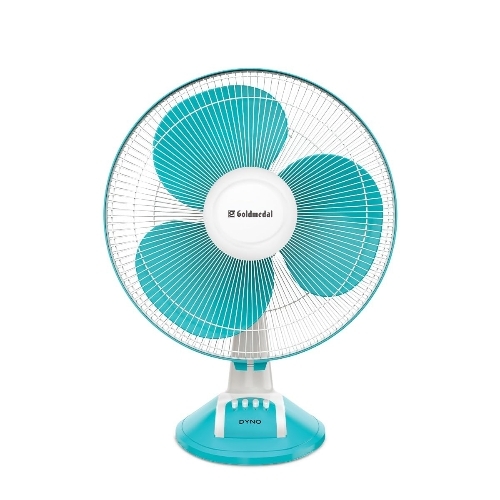 Table Fan - Plastic, Various Sizes, White and Blue | 3 Blades, Electrical, 220-440V, 1 Year Warranty, Low Power Consumption