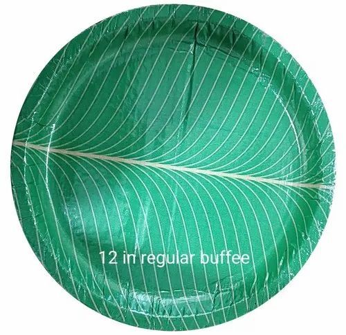12 Inch Disposable Round Paper Plate