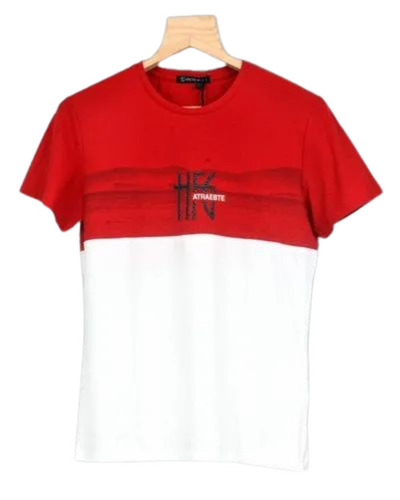220 Gsm Men Cotton Half Sleeve T Shirt