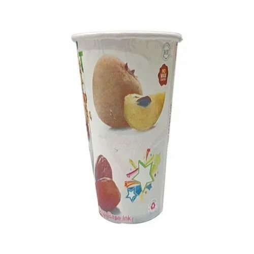 300 Ml Disposable Paper Glass - Paper, 300 Ml, Multi Color | Eco-Friendly, Printed, Fine Finish, Heat Resistant