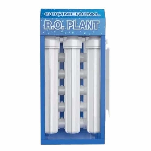 50 Lph Commercial Ro Plant - FRP, Cellulose Acetate Membrane, Semi-Automatic | Electric Drive, High Purity, Industrial Use