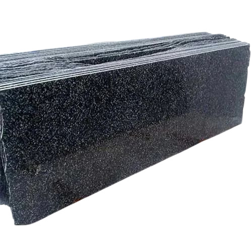 Black Polished Granite Slab
