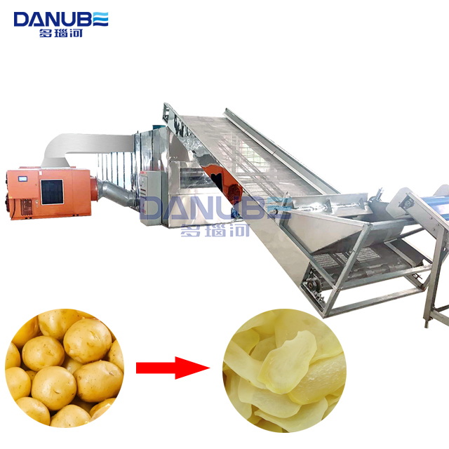 Potato Slices Mesh Belt Dryer - Automation Grade: Automatic