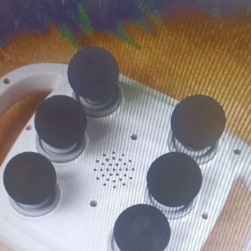 Rechargeable 6-Head Body Massage Gun Machine For Pain Relief (14006)