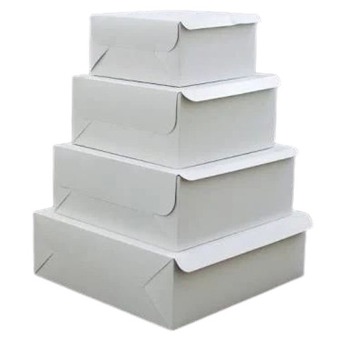 White Cake Packaging Box
