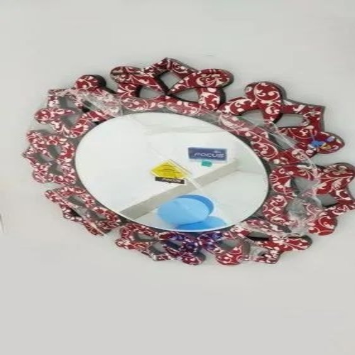 Antique Designer Glass Mirror