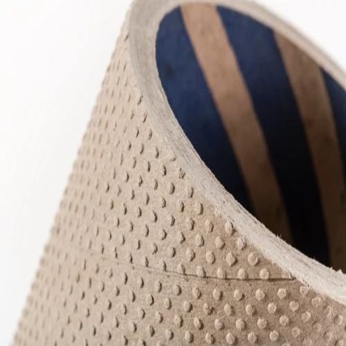 Embossed Paper Tube - Paper, Green, Cylindrical | Recyclable, Good Quality, Multicolor
