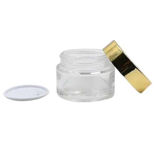 Glass Cream Jar