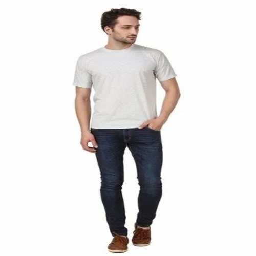 Men White T Shirt