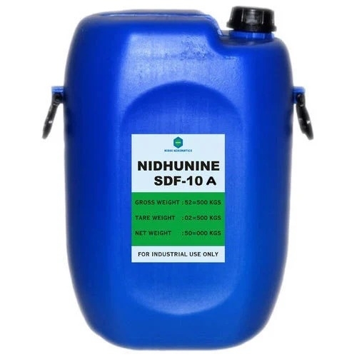 Nidhunine SDF-10 A Textile Dying Chemical - Liquid, 99.9% Purity, Water Soluble, pH Neutral, Heat Stable Up To 140 C, 95% Fixation Rate, Eco-Friendly, Vivid Color Retention