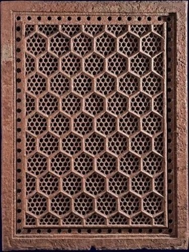 Pink Sandstone Jali