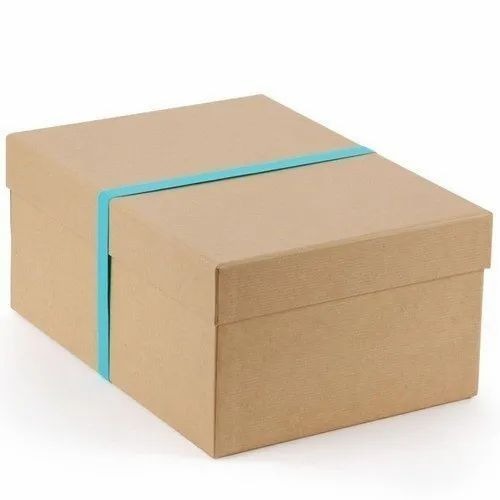 Plain Corrugated Shoe Box