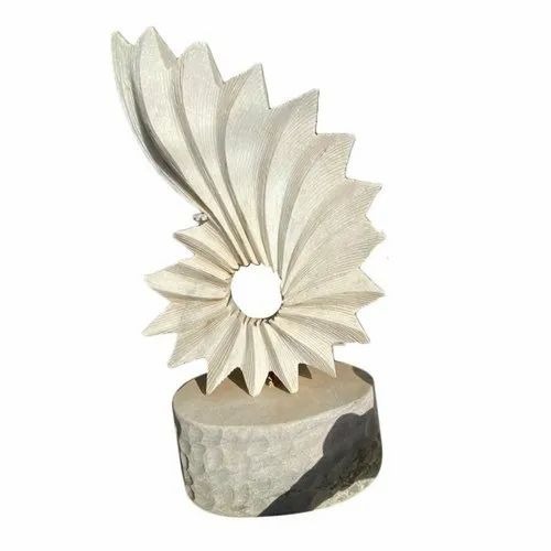 White Handmade Marble Article