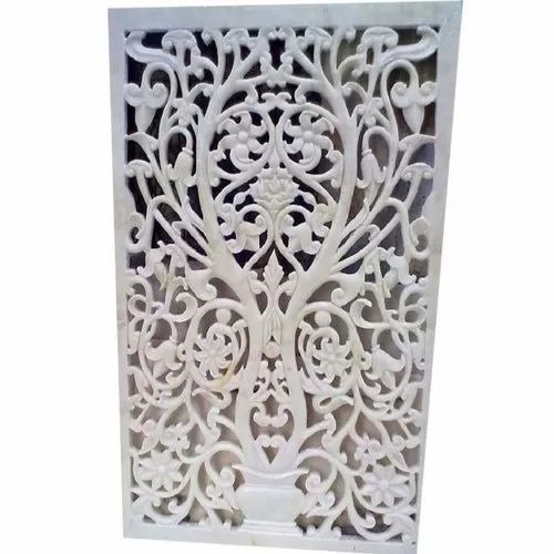 White Marble Jali
