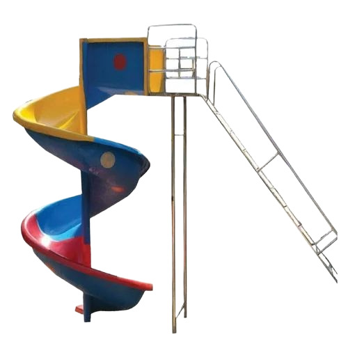 10 Ft Spiral Kids Slide