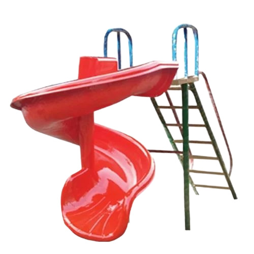 4 Ft Spiral Kids Slide