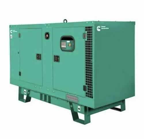 40 Kva Cummins Diesel Generator - 832x525x820 mm, Green, Three Phase | Industrial, 220 V, 50 Hz, 40 kVA