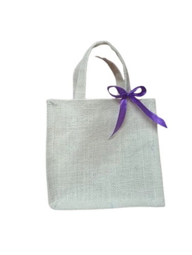 Jute Gift Bags - Durable Rectangle Shape, Multiple Colors, Customized Design, Flexiloop Handle