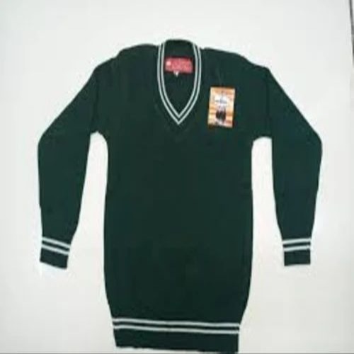 Kids Green School Sweater