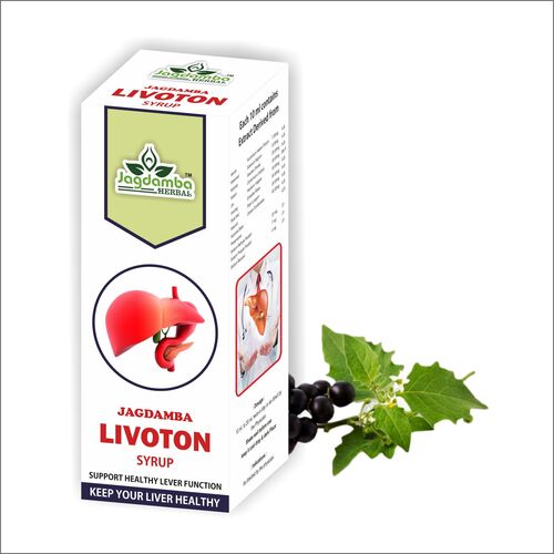 Livoton Syrup - Ayurvedic Herbal Tonic Natural Liver Support Digestive Aid Toxin Cleanser
