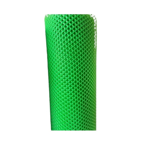 Plastic green mesh