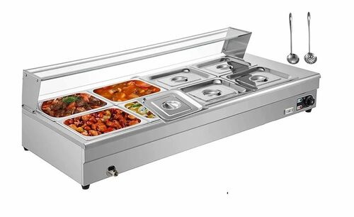 Stainless Steel Electric Bain Marie 8 Pan
