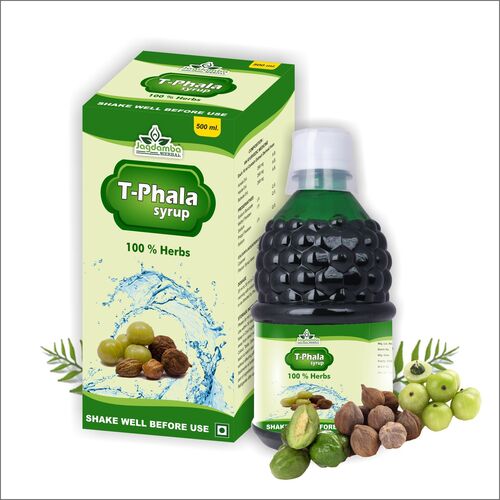 T-Phala Syrup - 500ml, Herbal Ayurvedic Formula | Supports Digestion, Detoxification, Gut Health