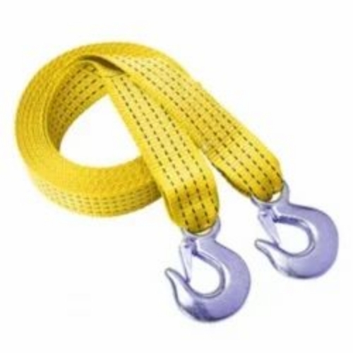 Tow Lifting Strap - Standard Size, Yellow and Metallic | High Weight Bearing Capacity, Tested Quality Standards, Timely Delivery