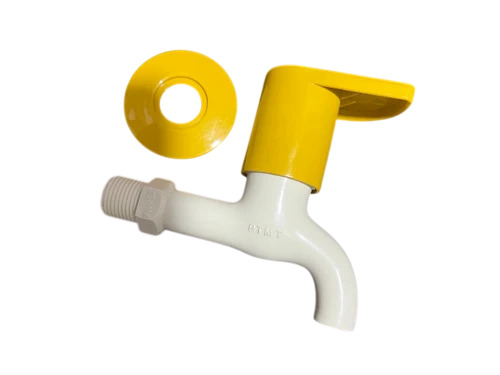 Yellow Ptmt Bib Cock Tap