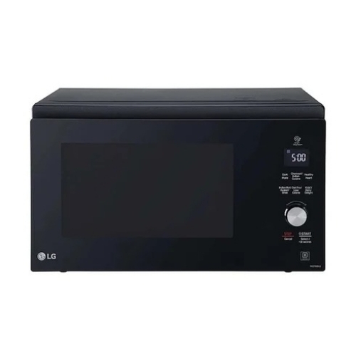 All In One Convection Microwave Oven - Metal, Black, 220-300V | Multi Cooking, Even Heating, Digital Controls
