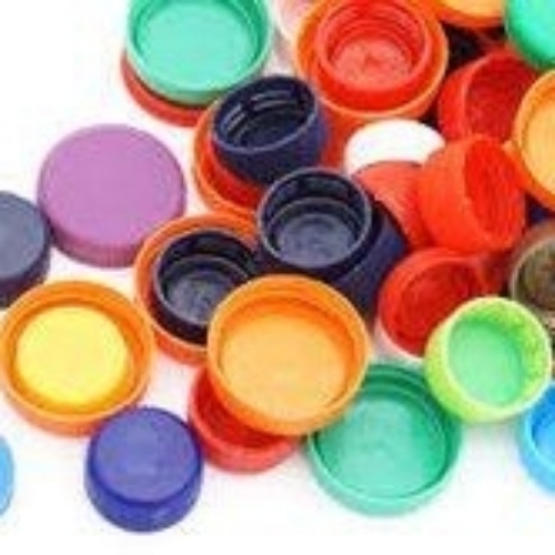 Blue Plastic Bottle Cap