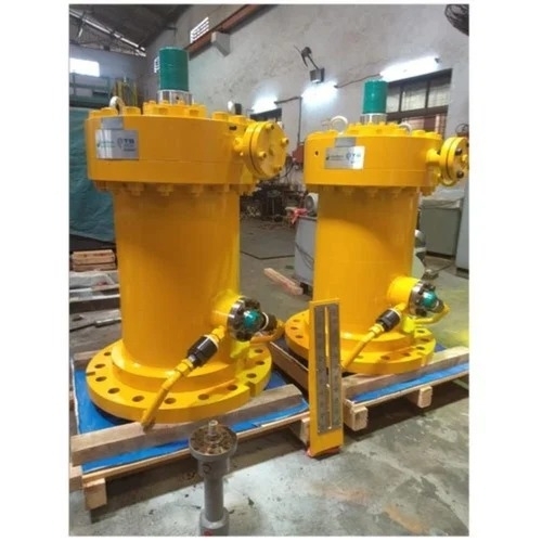 Hydro Hydraulic Cylinder - Steel, Yellow, Hydraulic Power | Precise Control, Leak Resistant, Corrosion Resistant, Compact Design